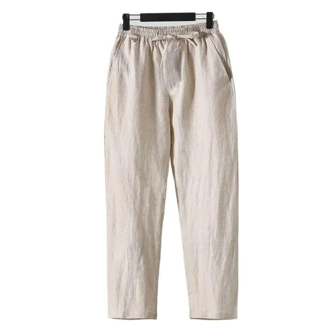 SECRET WEALTH | Linen Pantalon (straight fit)