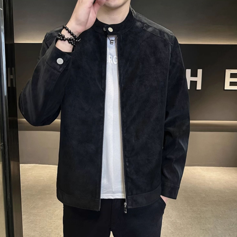 SecretWealth | Suede Leather Jacket