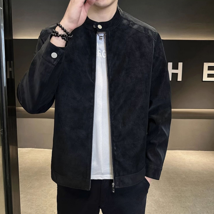 SecretWealth | Suede Leather Jacket