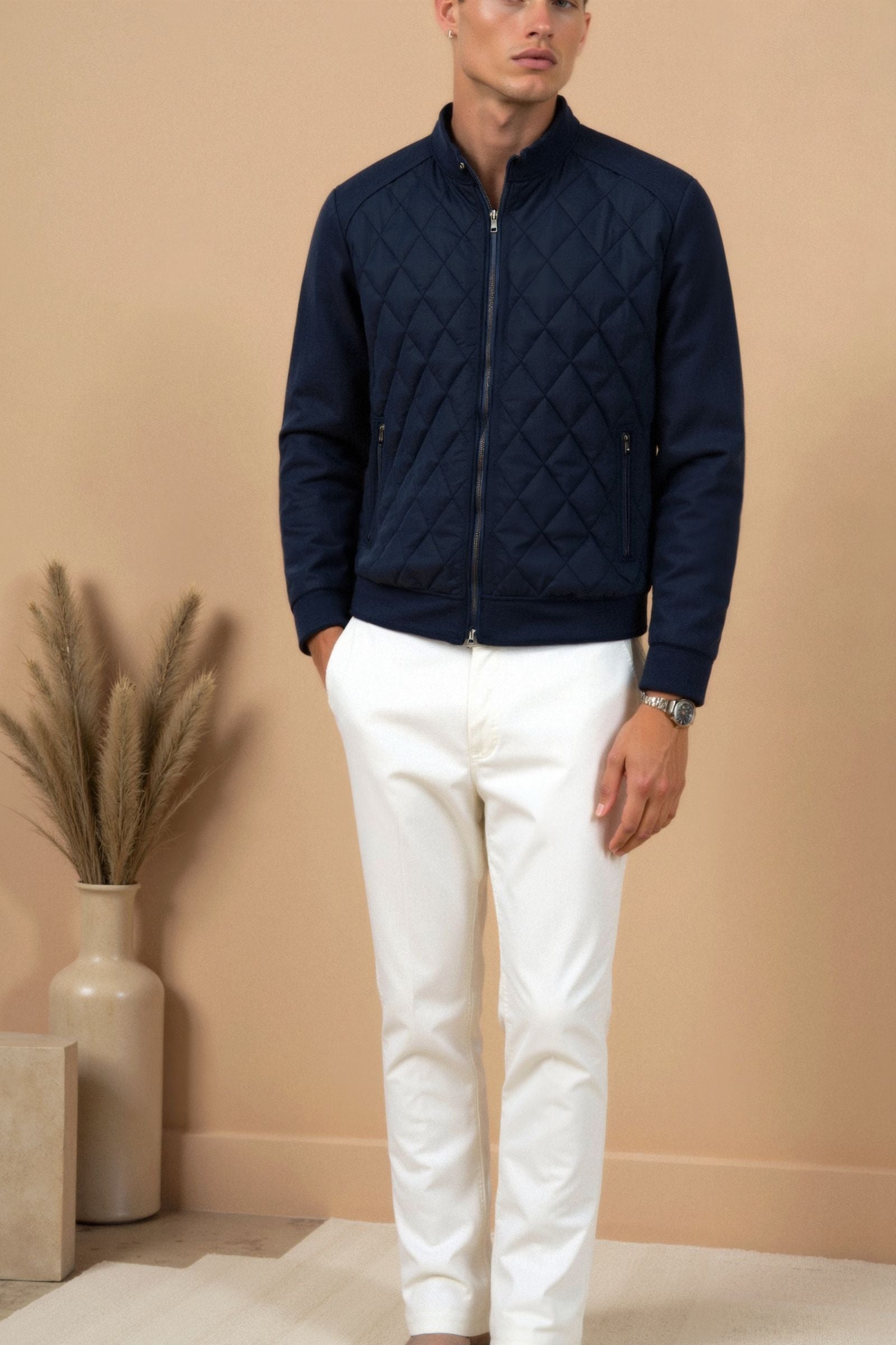 SECRET WEALTH | Classic Quilted Jacket