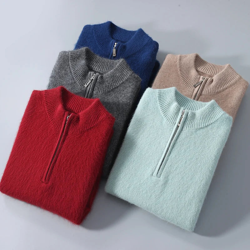 SECRET WEALTH | 100% CASHMERE ZIP UP