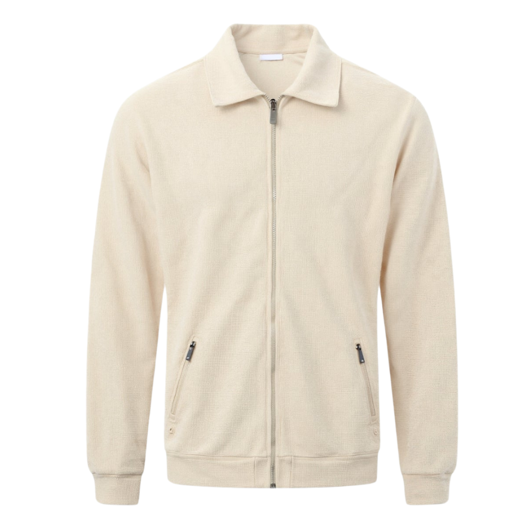 SECRET WEALTH | Polo Collar Design Track Jacket