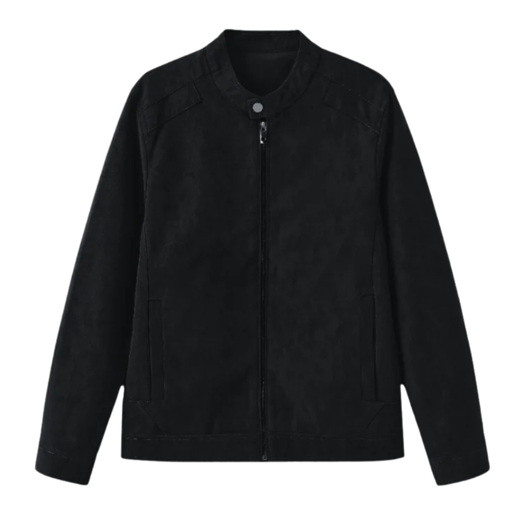 SECRET WEALTH | Suede Leather Jacket