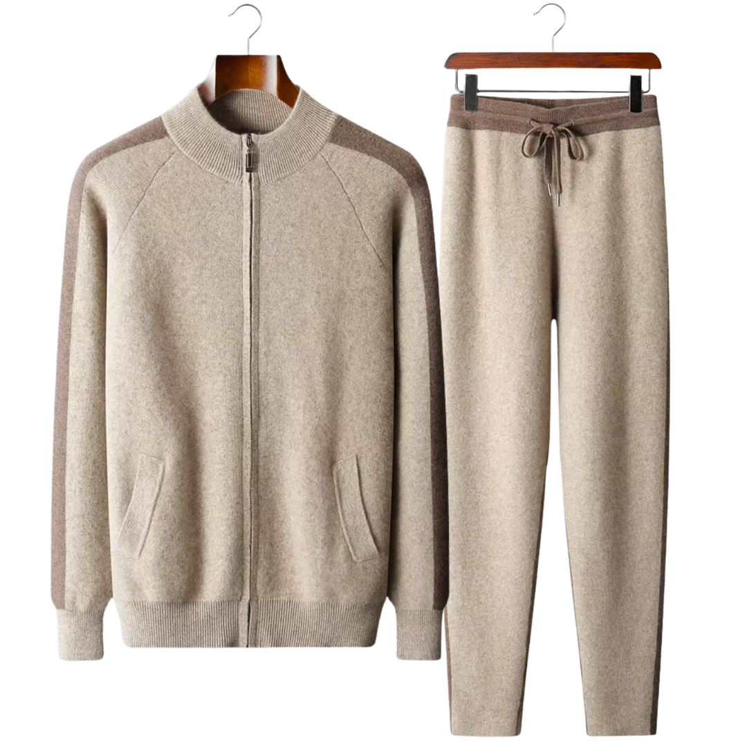 SECRET WEALTH | 100% CASHMERE LEISURE TRACKSUIT