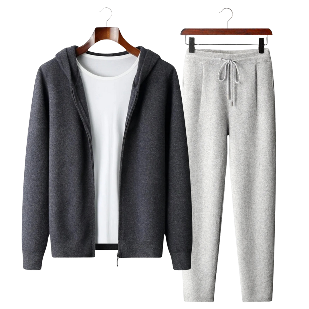 SECRET WEALTH | 100% CASHMERE LEISURE TRACKSUIT
