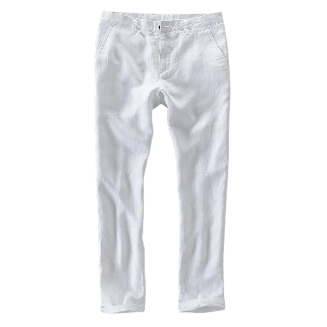 SECRET WEALTH |100% Linen Casual Pants