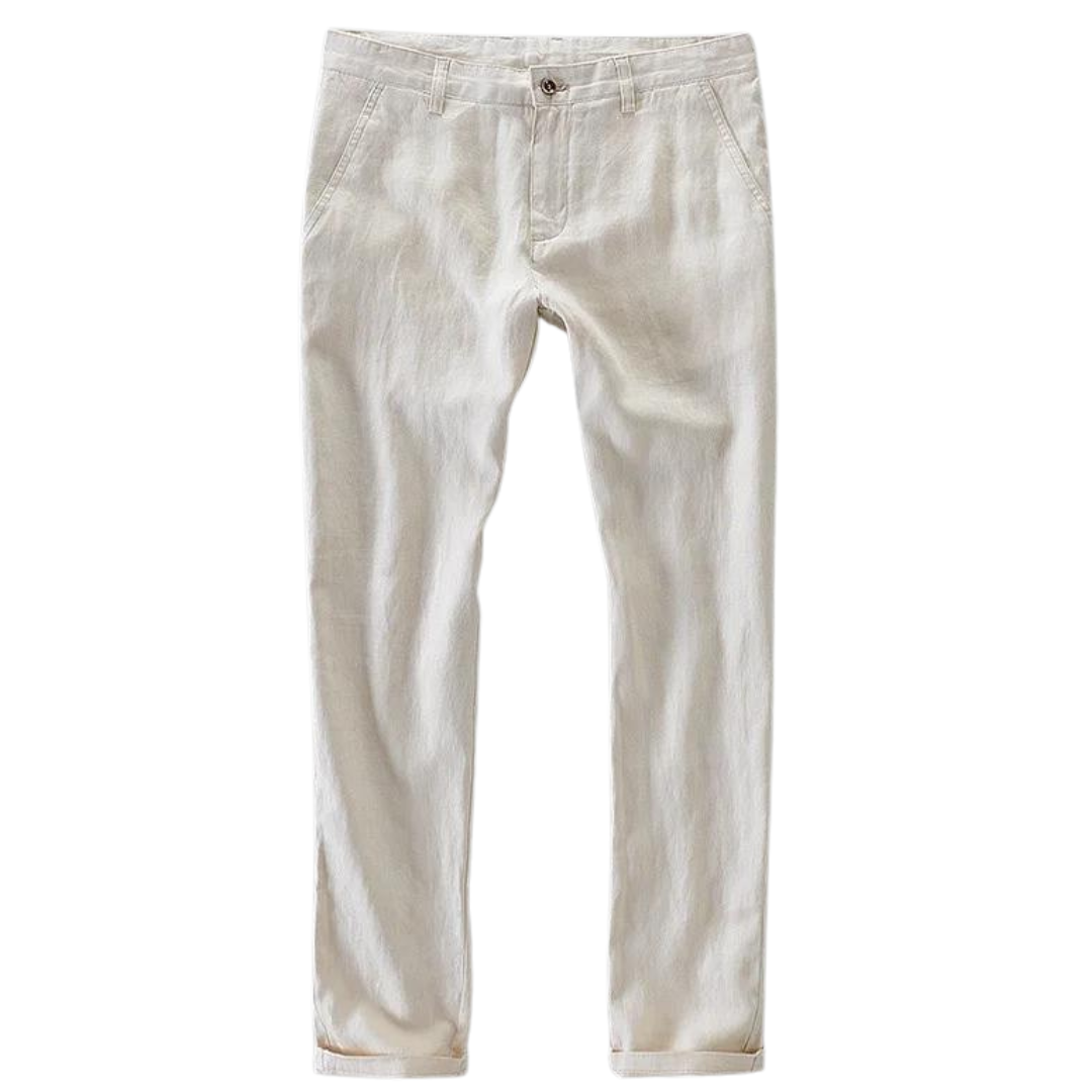 SECRET WEALTH |100% Linen Casual Pants