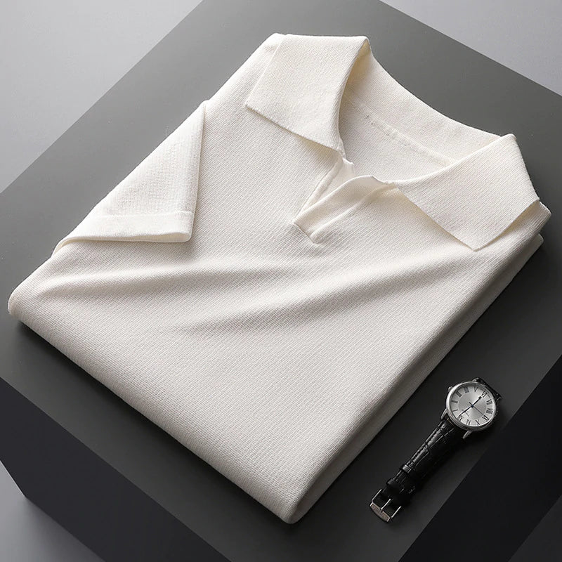 SECRET WEALTH | Classic Cotton Polo Shirt