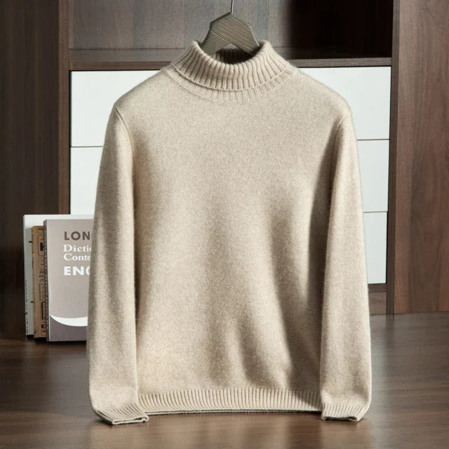SECRET WEALTH | 100% CASHMERE TURTLENECK