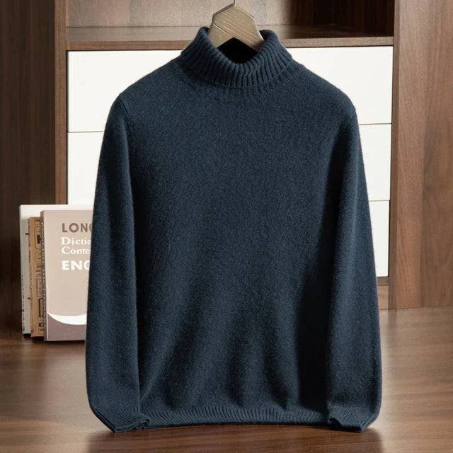 SECRET WEALTH | 100% CASHMERE TURTLENECK
