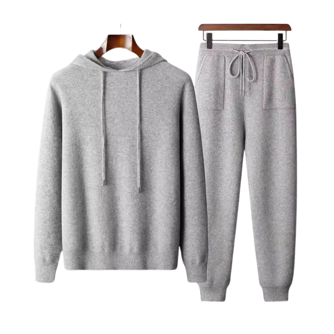 SECRET WEALTH | 100% CASHMERE TRACKSUIT