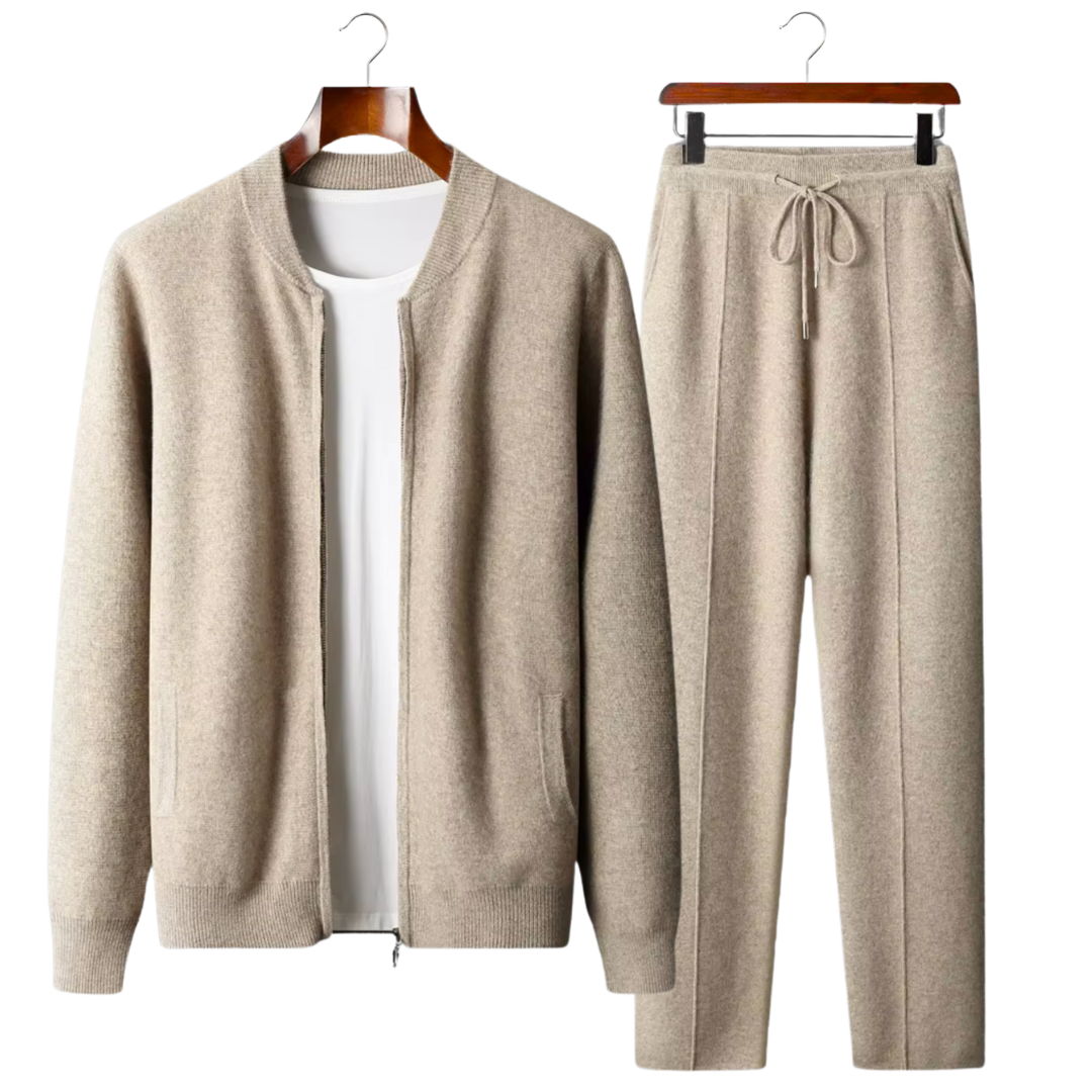 SECRET WEALTH | 100% MERINO WOOL TRACKSUIT